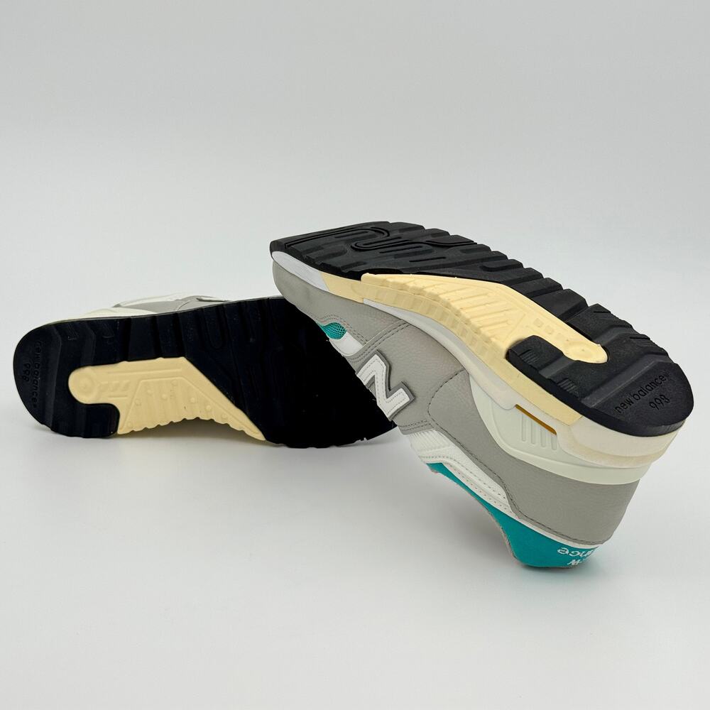 Concepts x New Balance 997.5 Esplanade Grey Teal Yellow Made in USA M9975CN - Picture 6 of 14